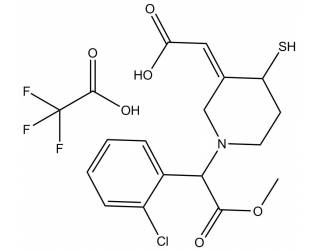 Clopidogrel thiol metabolite trifluoroacetate salt (Mixture of diastereoisomers)